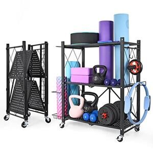 Workout Equipment Storage Organizer